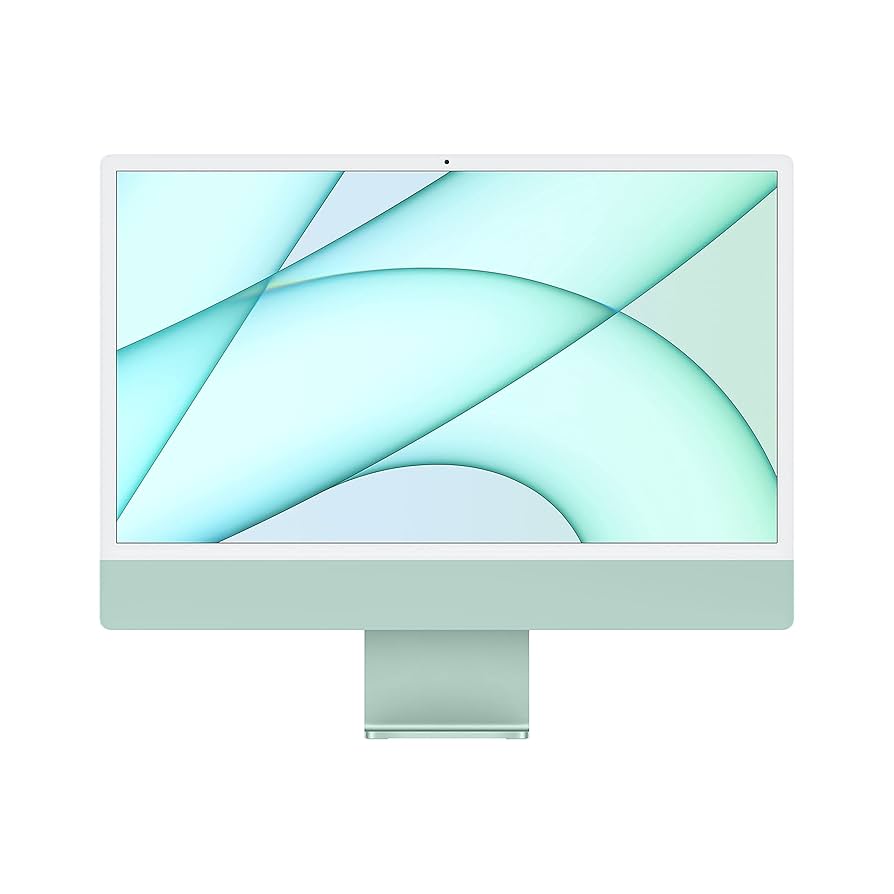Mac (Apple) - 2021 Apple iMac 24インチ 8GB 256GB ブルー 美品】Apple iMac 24インチ ブルー